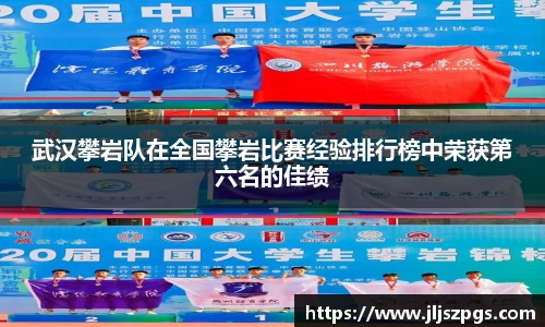 武汉攀岩队在全国攀岩比赛经验排行榜中荣获第六名的佳绩