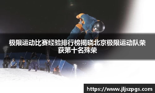 极限运动比赛经验排行榜揭晓北京极限运动队荣获第十名殊荣
