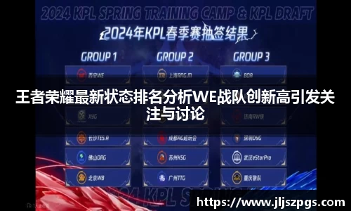 王者荣耀最新状态排名分析WE战队创新高引发关注与讨论
